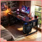 Corner Computer Desk for Home Office Gaming Workstation
