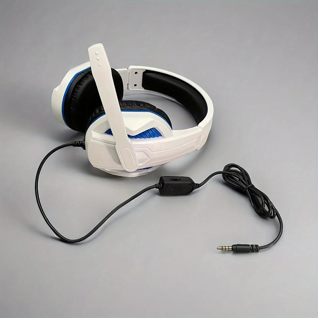 H4 Gaming Over-Ear Headphones with Mic Wired Deep Bass