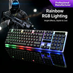 RGB Backlit Wired Gaming Keyboard