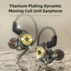 QKZ AK3 FiLe Wired Earphone with Microphone HiFi Bass Headset