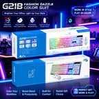 RGB Backlit Wired Mechanical Gaming Keyboard and Mouse Combo