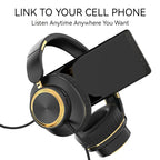 Foldable Wireless Bluetooth Headphones Over Ear Gaming Headset
