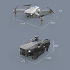 E88 Pro Foldable RC Drone with 4K Dual Camera