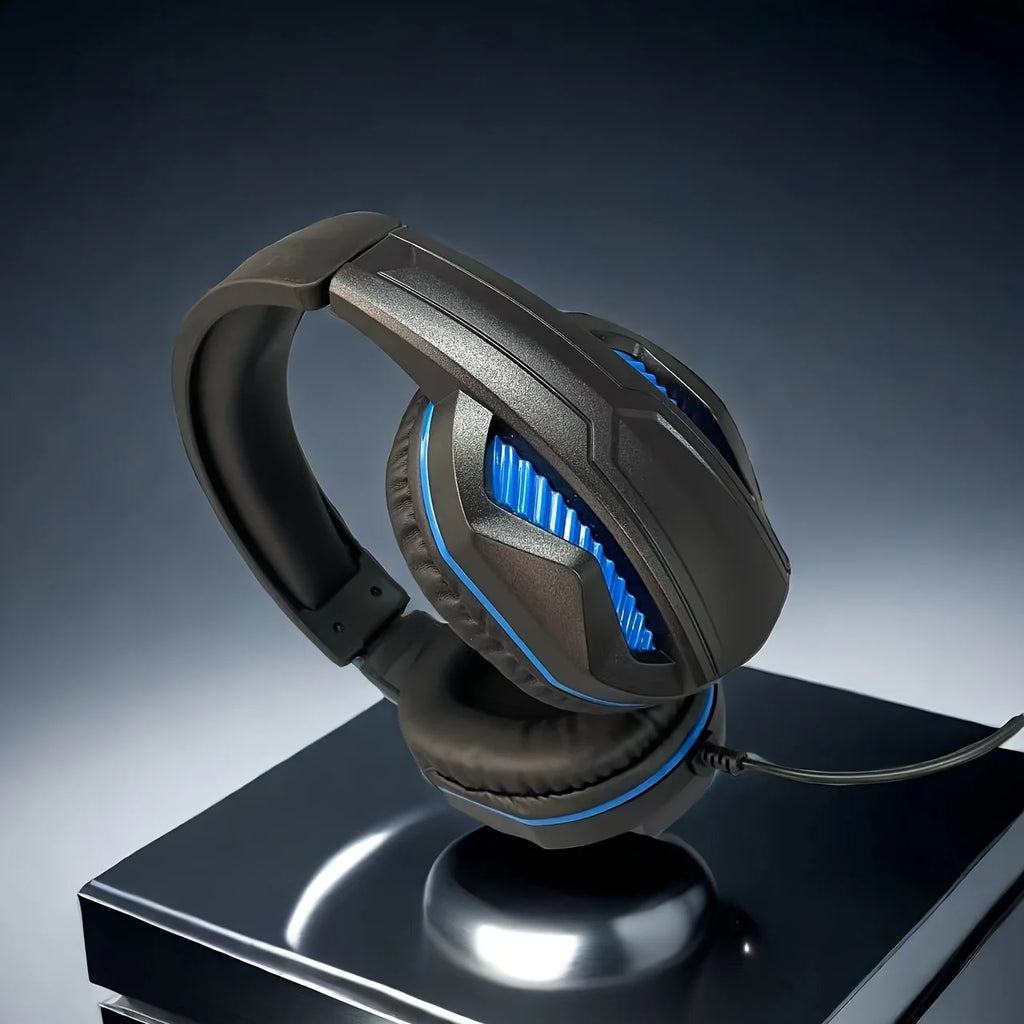 H4 Gaming Over-Ear Headphones with Mic Wired Deep Bass