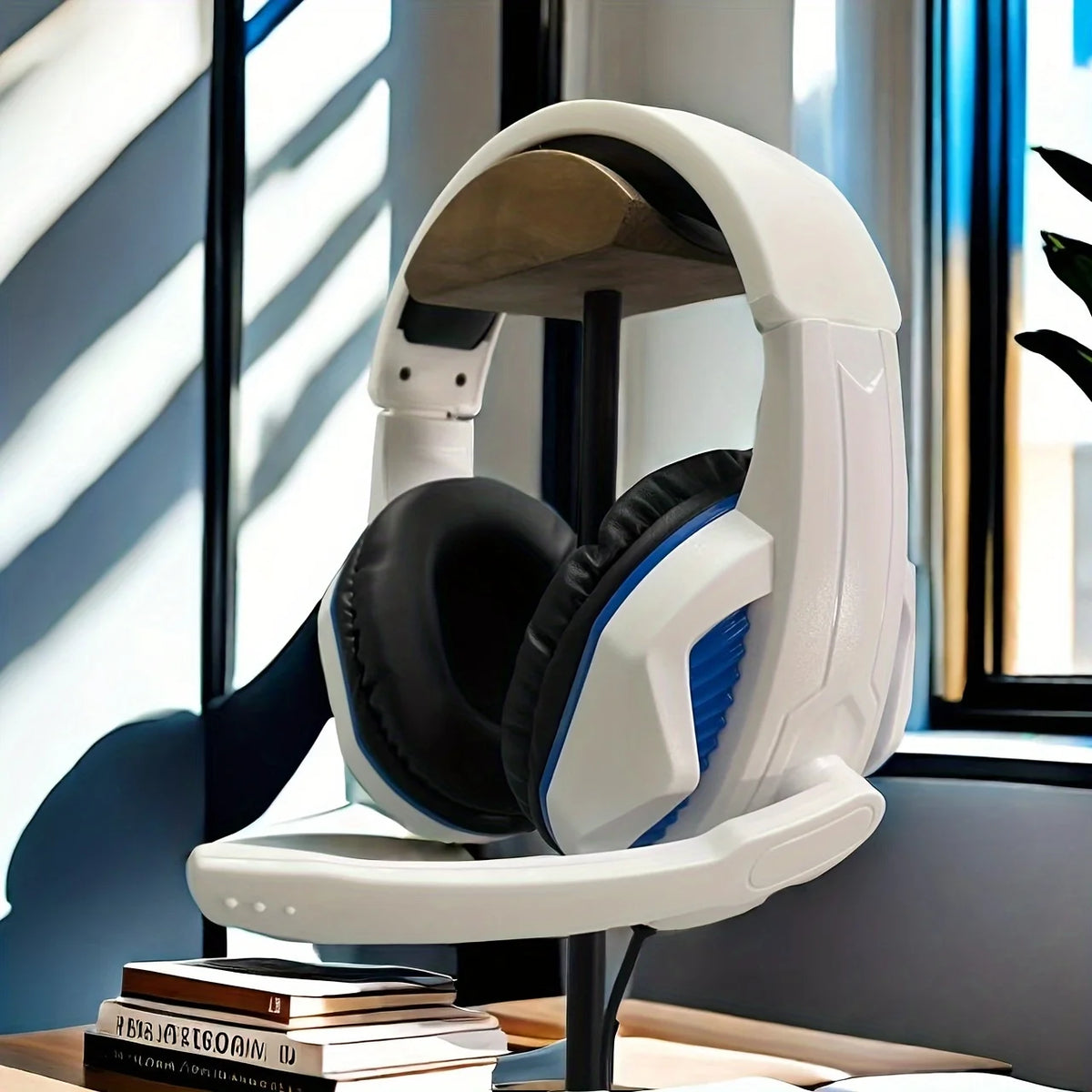 H4 Gaming Over-Ear Headphones with Mic Wired Deep Bass