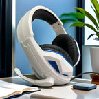 H4 Gaming Over-Ear Headphones with Mic Wired Deep Bass