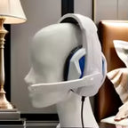 H4 Gaming Over-Ear Headphones with Mic Wired Deep Bass