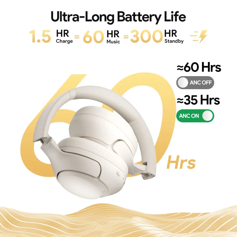 H3 ANC Wireless Over-Ear Headphones with LDAC Hi-Res